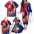 Guam Martin Luther King Jr Day Family Matching Off Shoulder Long Sleeve Dress and Hawaiian Shirt LT05 - Polynesian Pride