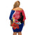 Guam Martin Luther King Jr Day Family Matching Off Shoulder Short Dress and Hawaiian Shirt LT05 - Polynesian Pride