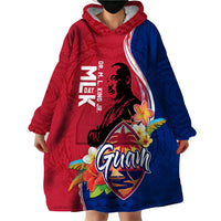 Guam Martin Luther King Jr Day Wearable Blanket Hoodie LT05 - Polynesian Pride