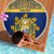 Repubrikin Naoero Independence Day Beach Blanket Tamanu With Coat Of Arms LT05 - Polynesian Pride