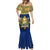 Personalised Repubrikin Naoero Independence Day Mermaid Dress Tamanu With Coat Of Arms LT05 - Polynesian Pride