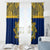 Repubrikin Naoero Independence Day Window Curtain Tamanu With Coat Of Arms LT05 - Polynesian Pride