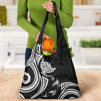 Hawaii Manta Ray Grocery Bag Polynesian Art Tattoo LT05 - Polynesian Pride