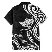 Hawaii Manta Ray Hawaiian Shirt Polynesian Art Tattoo LT05 - Polynesian Pride