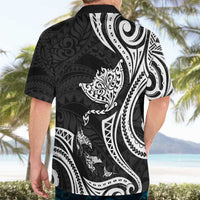 Hawaii Manta Ray Hawaiian Shirt Polynesian Art Tattoo LT05 - Polynesian Pride