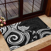 Hawaii Manta Ray Rubber Doormat Polynesian Art Tattoo LT05 - Polynesian Pride
