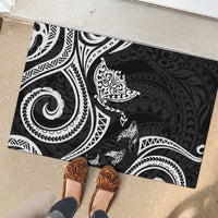 Hawaii Manta Ray Rubber Doormat Polynesian Art Tattoo LT05 - Polynesian Pride