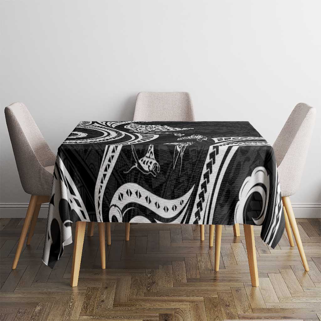 Hawaii Manta Ray Tablecloth Polynesian Art Tattoo LT05 - Polynesian Pride