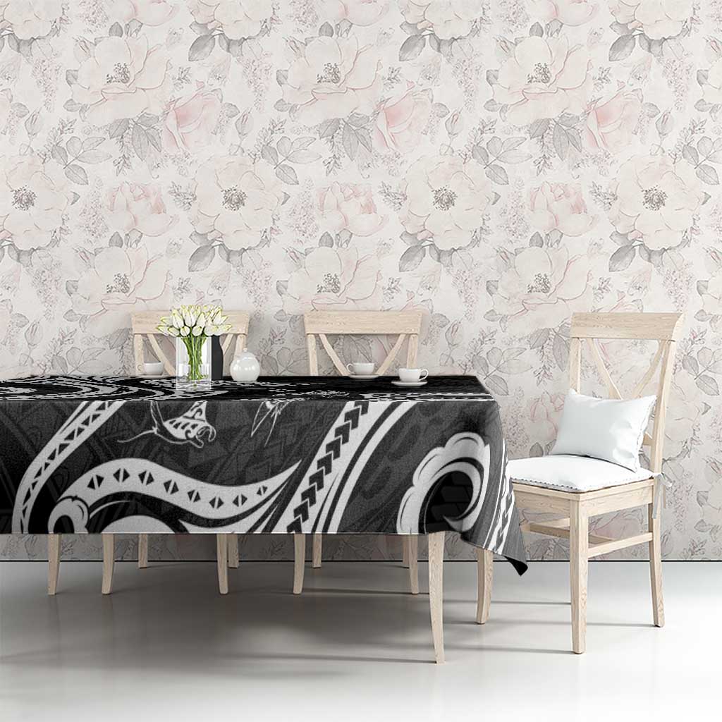 Hawaii Manta Ray Tablecloth Polynesian Art Tattoo LT05 - Polynesian Pride