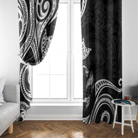 Hawaii Manta Ray Window Curtain Polynesian Art Tattoo LT05 - Polynesian Pride