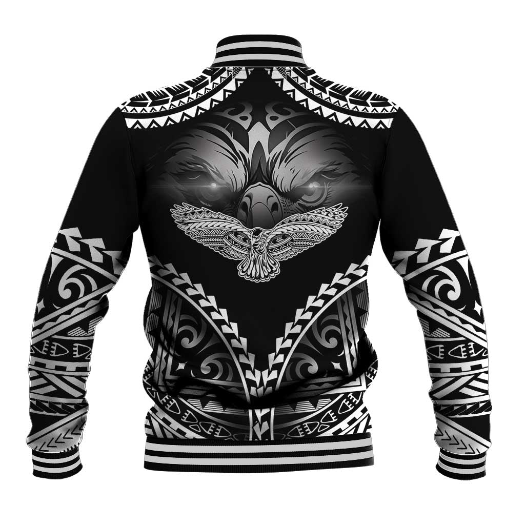 Hawaiian Hawk Baseball Jacket Polynesian Pattern Style LT05 - Polynesian Pride