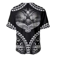 Hawaiian Hawk Baseball Jersey Polynesian Pattern Style
