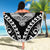 Hawaiian Hawk Beach Blanket Polynesian Pattern Style