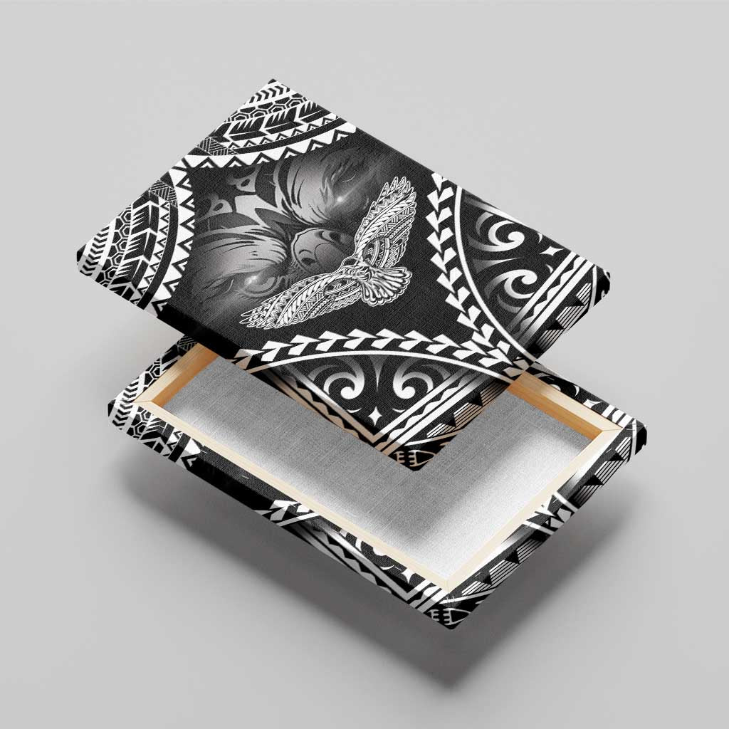 Hawaiian Hawk Canvas Wall Art Polynesian Pattern Style LT05 - Polynesian Pride