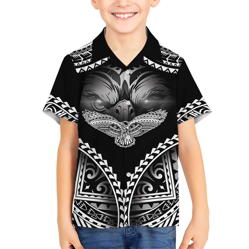 Hawaiian Hawk Hawaiian Shirt Polynesian Pattern Style LT05 - Polynesian Pride