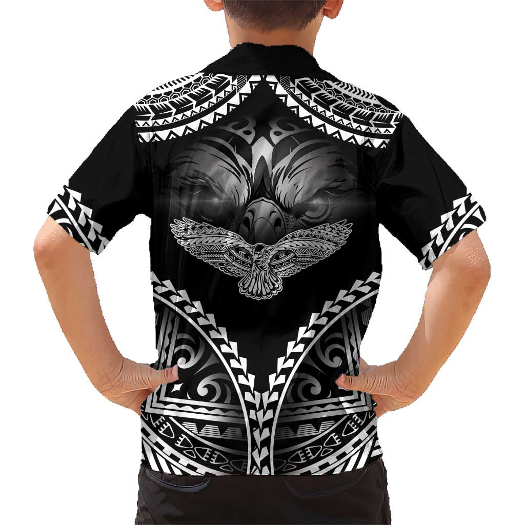 Hawaiian Hawk Hawaiian Shirt Polynesian Pattern Style LT05 - Polynesian Pride