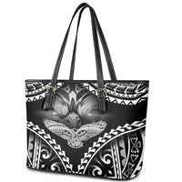 Hawaiian Hawk Leather Tote Bag Polynesian Pattern Style LT05 - Polynesian Pride