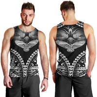 Hawaiian Hawk Men Tank Top Polynesian Pattern Style LT05 - Polynesian Pride
