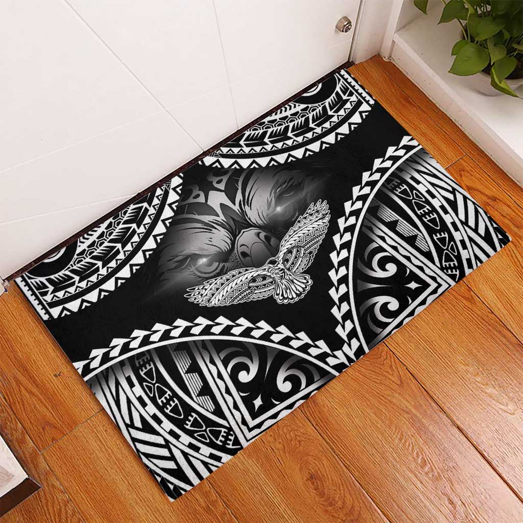 Hawaiian Hawk Rubber Doormat Polynesian Pattern Style LT05 - Polynesian Pride