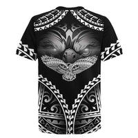 Hawaiian Hawk Rugby Jersey Polynesian Pattern Style LT05 - Polynesian Pride