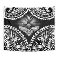 Hawaiian Hawk Tapestry Polynesian Pattern Style