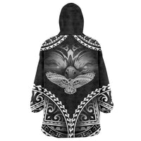 Hawaiian Hawk Wearable Blanket Hoodie Polynesian Pattern Style LT05 - Polynesian Pride