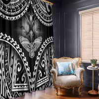 Hawaiian Hawk Window Curtain Polynesian Pattern Style LT05 - Polynesian Pride