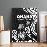 Hawaii Ohana Means Family Canvas Wall Art Sea Turtle Polynesian Style LT05 - Polynesian Pride