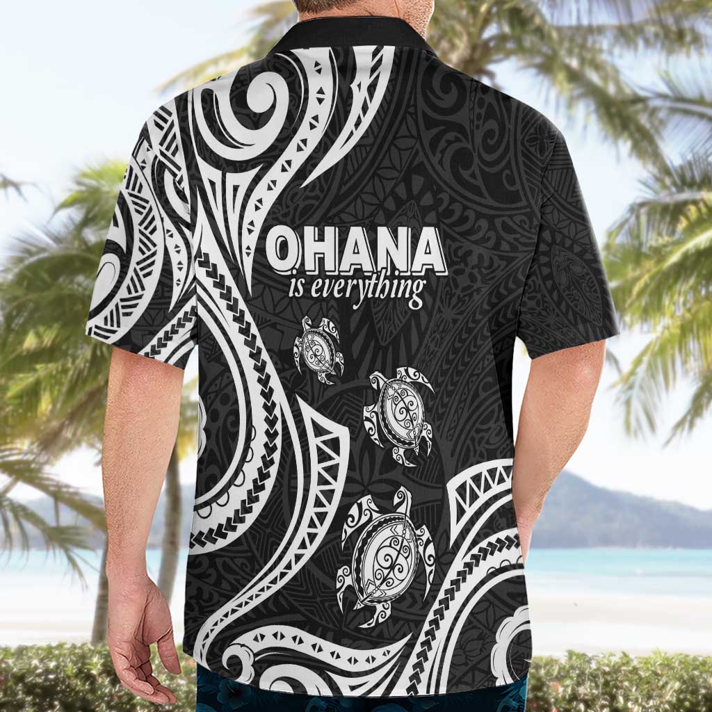 Hawaii Ohana Means Family Hawaiian Shirt Sea Turtle Polynesian Style LT05 - Polynesian Pride