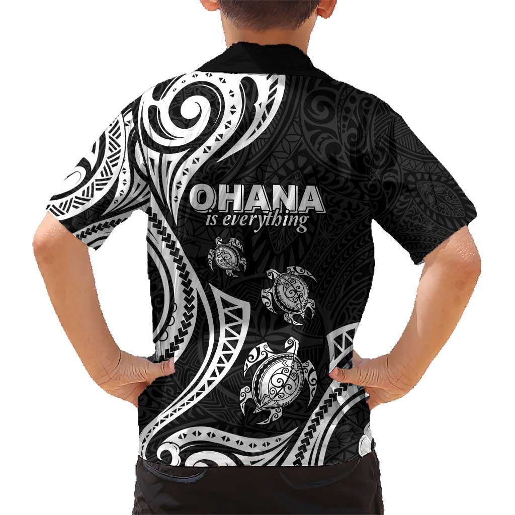 Hawaii Ohana Means Family Hawaiian Shirt Sea Turtle Polynesian Style LT05 - Polynesian Pride