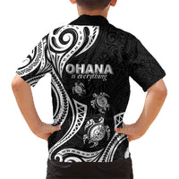 Hawaii Ohana Means Family Hawaiian Shirt Sea Turtle Polynesian Style LT05 - Polynesian Pride