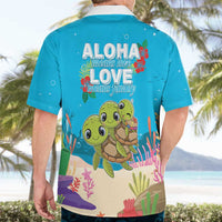 Ohana Hawaii Hawaiian Shirt Kawaii Family Turtle LT05 - Polynesian Pride