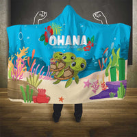 Ohana Hawaii Hooded Blanket Kawaii Family Turtle LT05 - Polynesian Pride