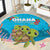 Ohana Hawaii Round Carpet Kawaii Family Turtle