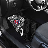Hawaii King Flag Car Mats Hawaiian Maile Lei - Polynesian Pride