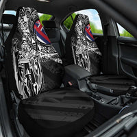 Hawaii King Flag Car Seat Cover Hawaiian Maile Lei - Polynesian Pride