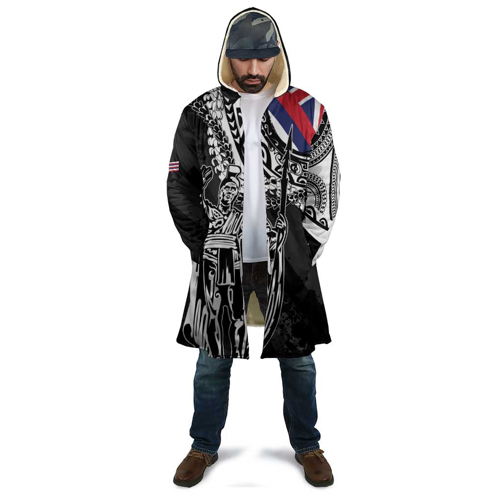 Hawaii King Flag Cloak Hawaiian Maile Lei - Polynesian Pride