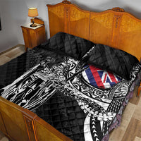 Hawaii King Flag Quilt Bed Set Hawaiian Maile Lei - Polynesian Pride