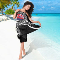 Hawaii King Flag Sarong Hawaiian Maile Lei - Polynesian Pride
