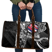 Hawaii King Flag Travel Bag Hawaiian Maile Lei - Polynesian Pride