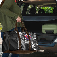 Hawaii King Flag Travel Bag Hawaiian Maile Lei - Polynesian Pride