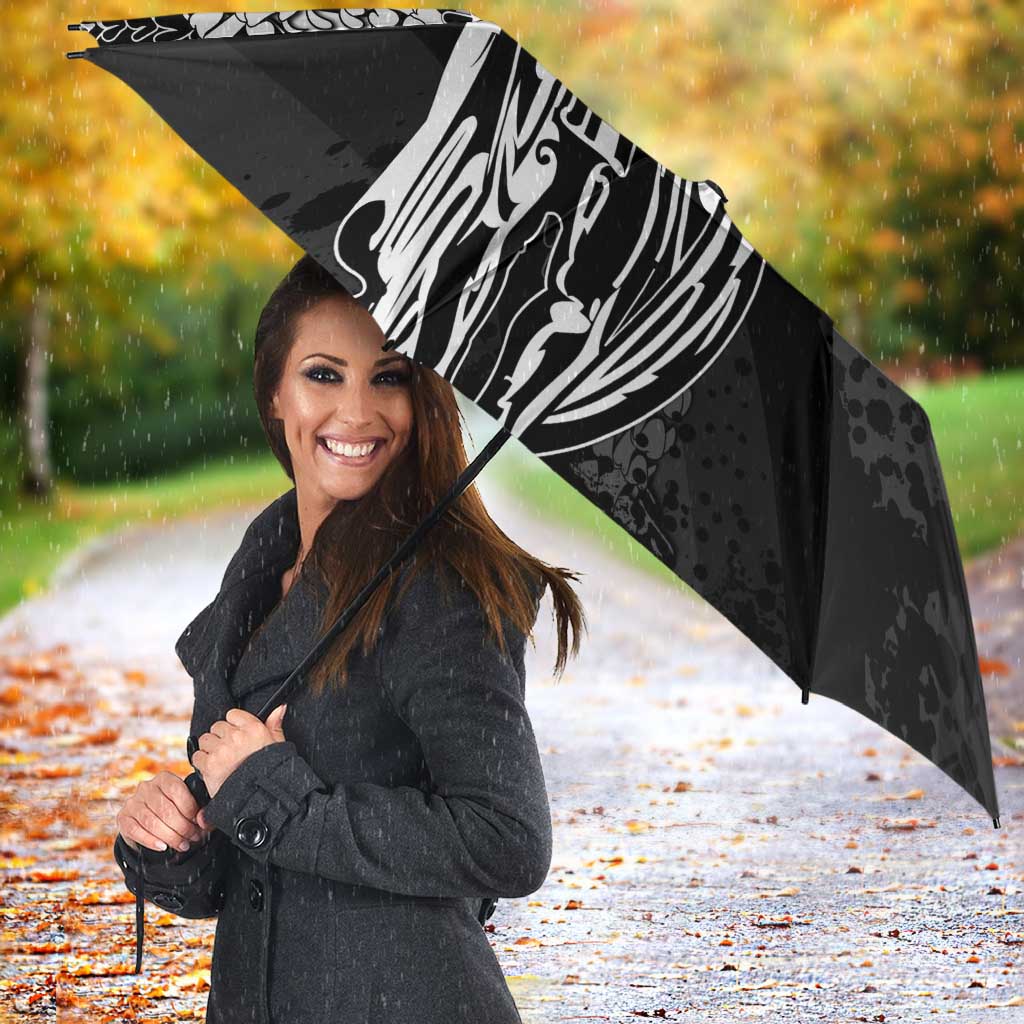 Hawaii King Flag Umbrella Hawaiian Maile Lei LT05 - Polynesian Pride
