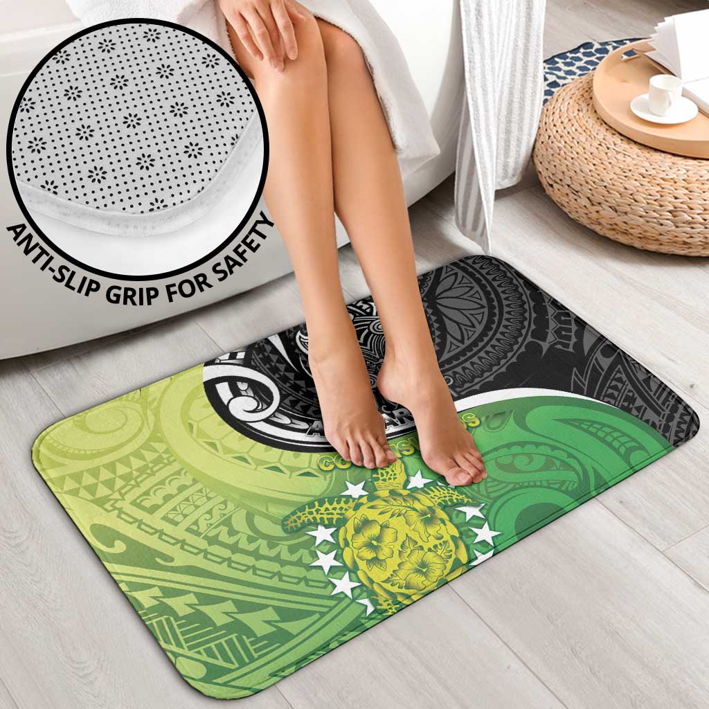 New Zealand Cook Islands Bathroom Set Maori Tiki With Circle Stars Turtle LT05 - Polynesian Pride
