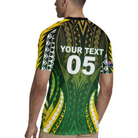 Custom Cook Islands Rugby Rugby Jersey Unique Style Green Version - Polynesian Pride