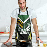 Cook Islands Rugby Apron Unique Style Black Version - Polynesian Pride