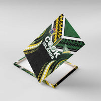 Cook Islands Rugby Canvas Wall Art Unique Style Black Version - Polynesian Pride