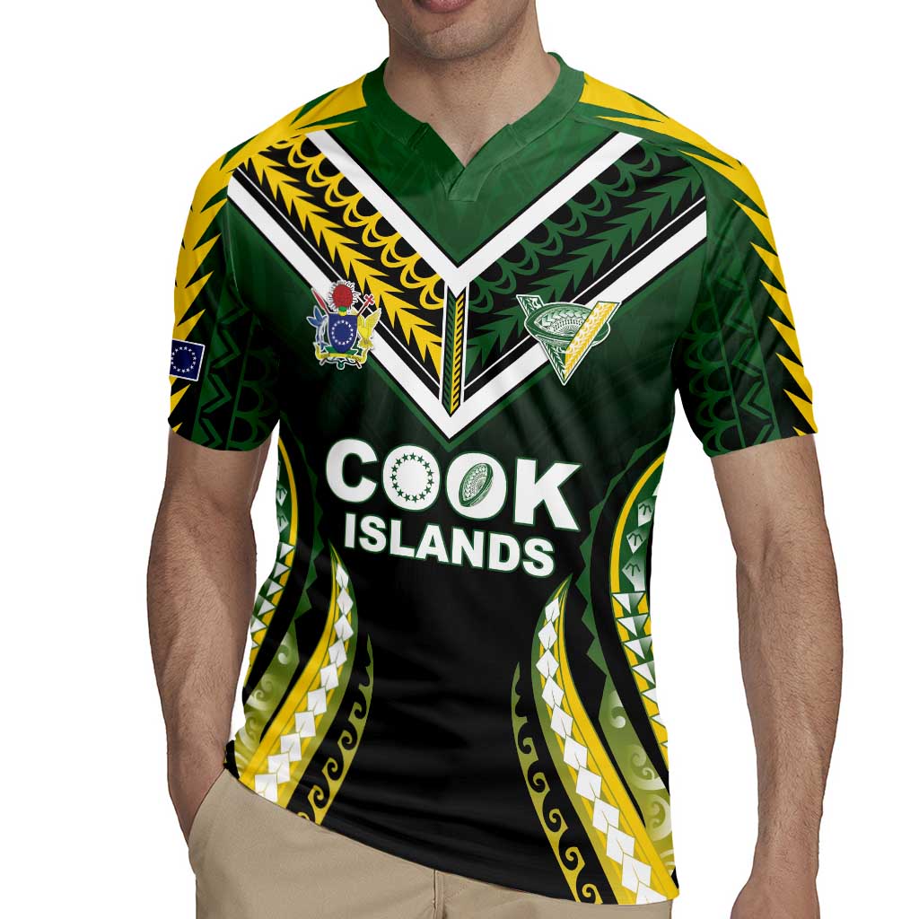 Custom Cook Islands Rugby Rugby Jersey Unique Style Black Version - Polynesian Pride