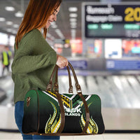 Cook Islands Rugby Travel Bag Unique Style Black Version - Polynesian Pride