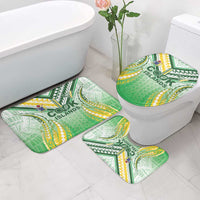 Cook Islands Rugby Bathroom Set Unique Style White Version LT05 - Polynesian Pride