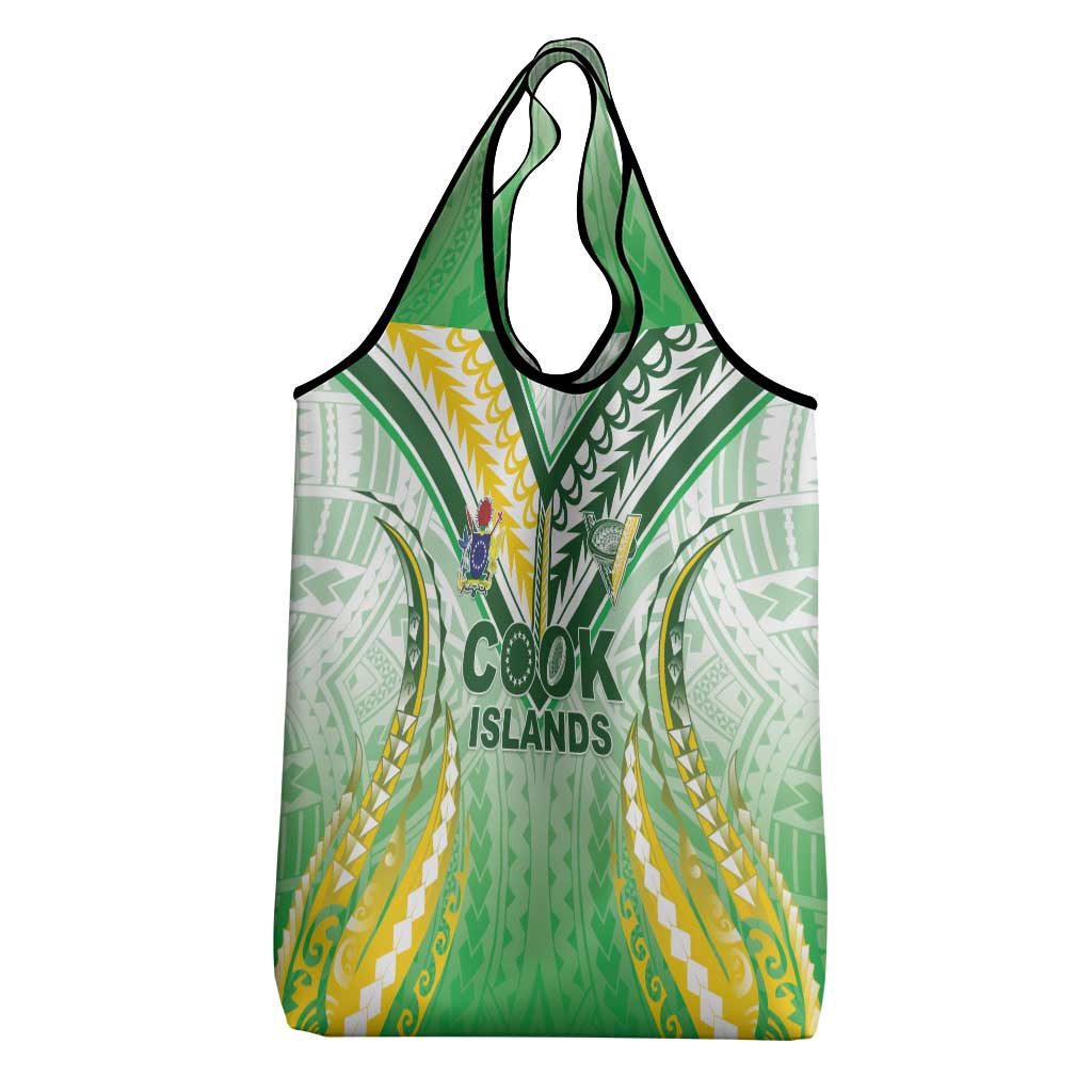 Cook Islands Rugby Grocery Bag Unique Style White Version - Polynesian Pride